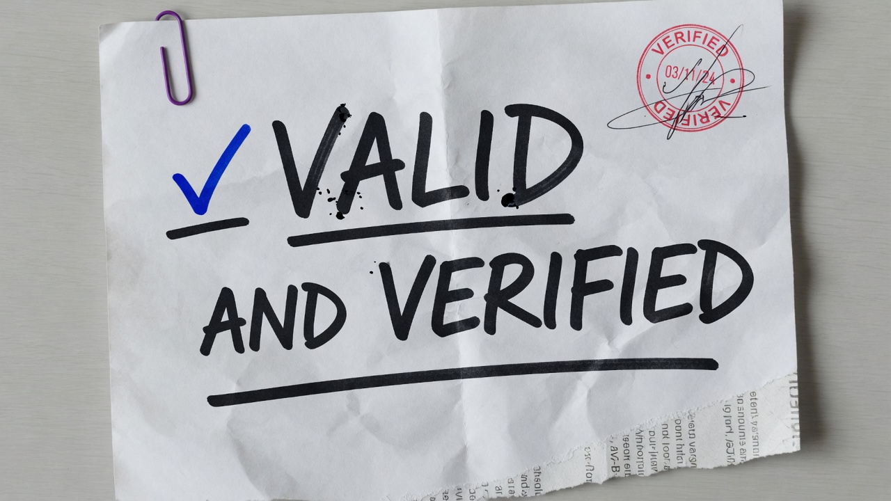 Obtain Verfied Score Card